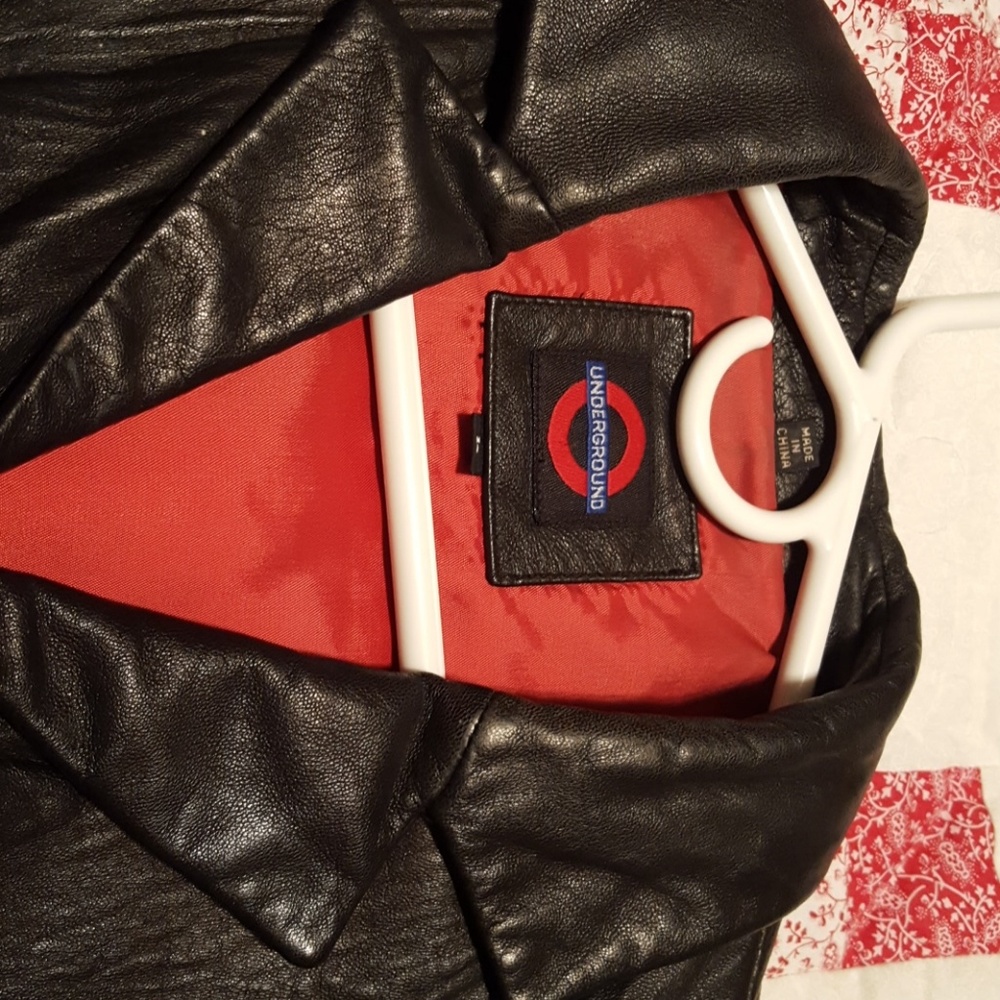 Leather jacket